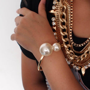 Pearl Cuff Bracelet (3 Colors)