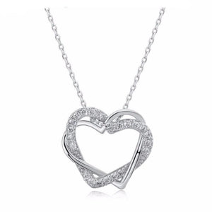 2 Hearts Necklace (2 Colors)