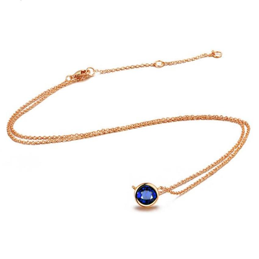 Classic Style Crystal Necklace (5 Colors)